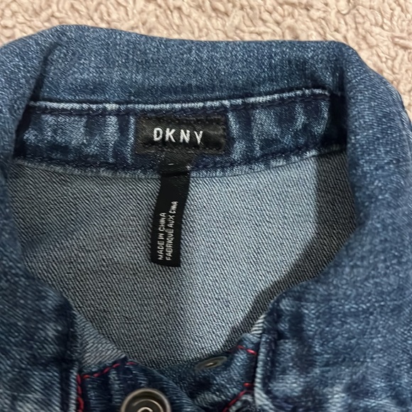 DKNY Little Girl Denim Jacket - Picture 4 of 7